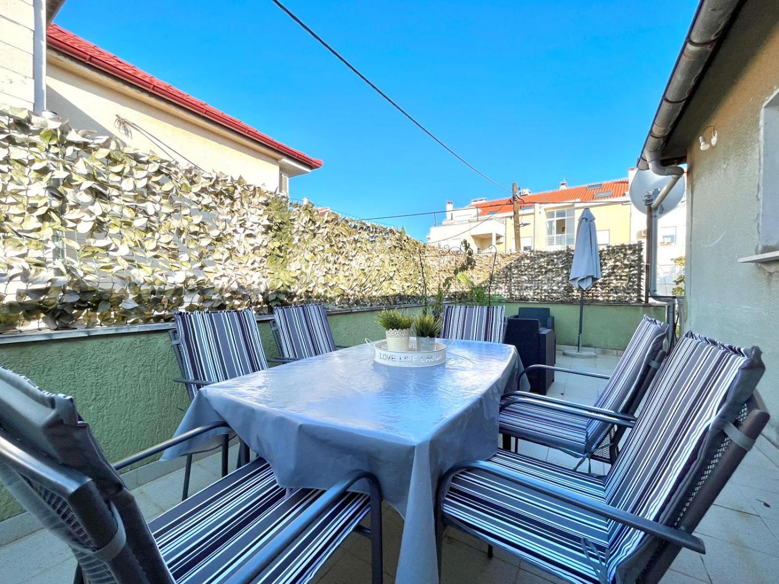 Modern Mediterranean Apartment Zadar Eksteriør billede