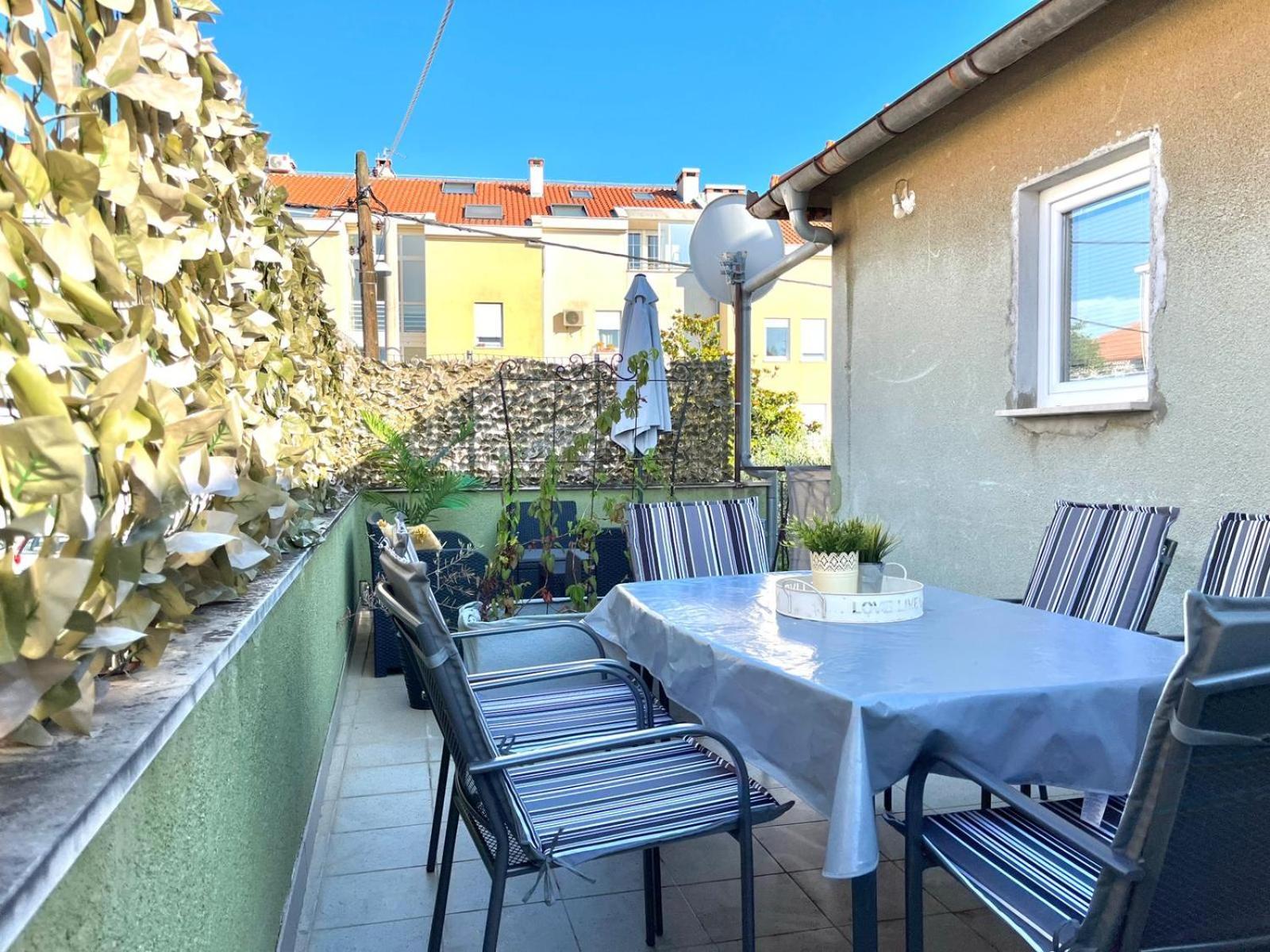 Modern Mediterranean Apartment Zadar Eksteriør billede